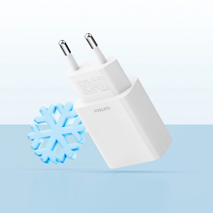 Punjač za mrežu Cuktech HA716C, 20W, 3A, 1 x USB-C, Bela