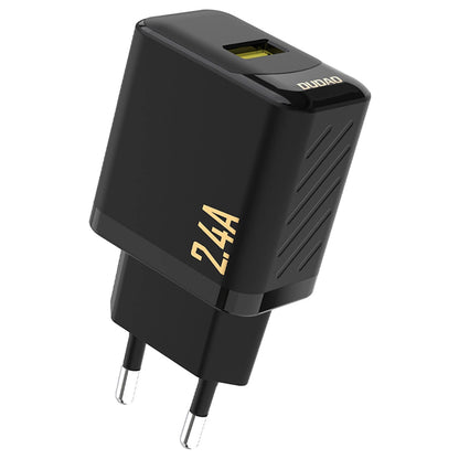 Punjač Mreže Dudao A23, 12W, 2.4A, 1 x USB-A, Crni