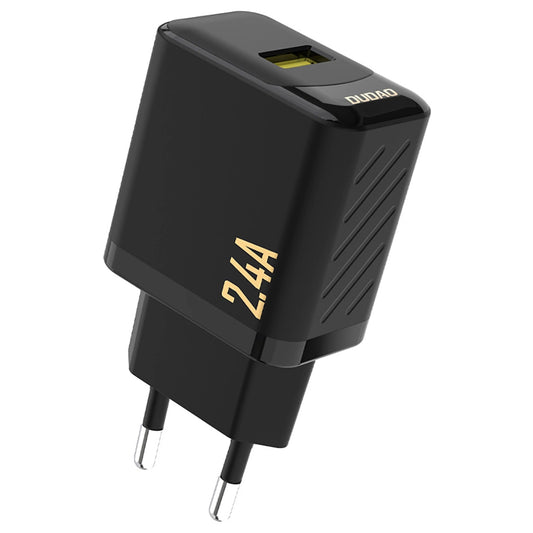 Punjač Mreže Dudao A23, 12W, 2.4A, 1 x USB-A, Crni