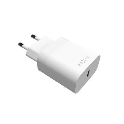 Punjač mreže Fixed, 20W, 3A, 1 x USB-C, Beli