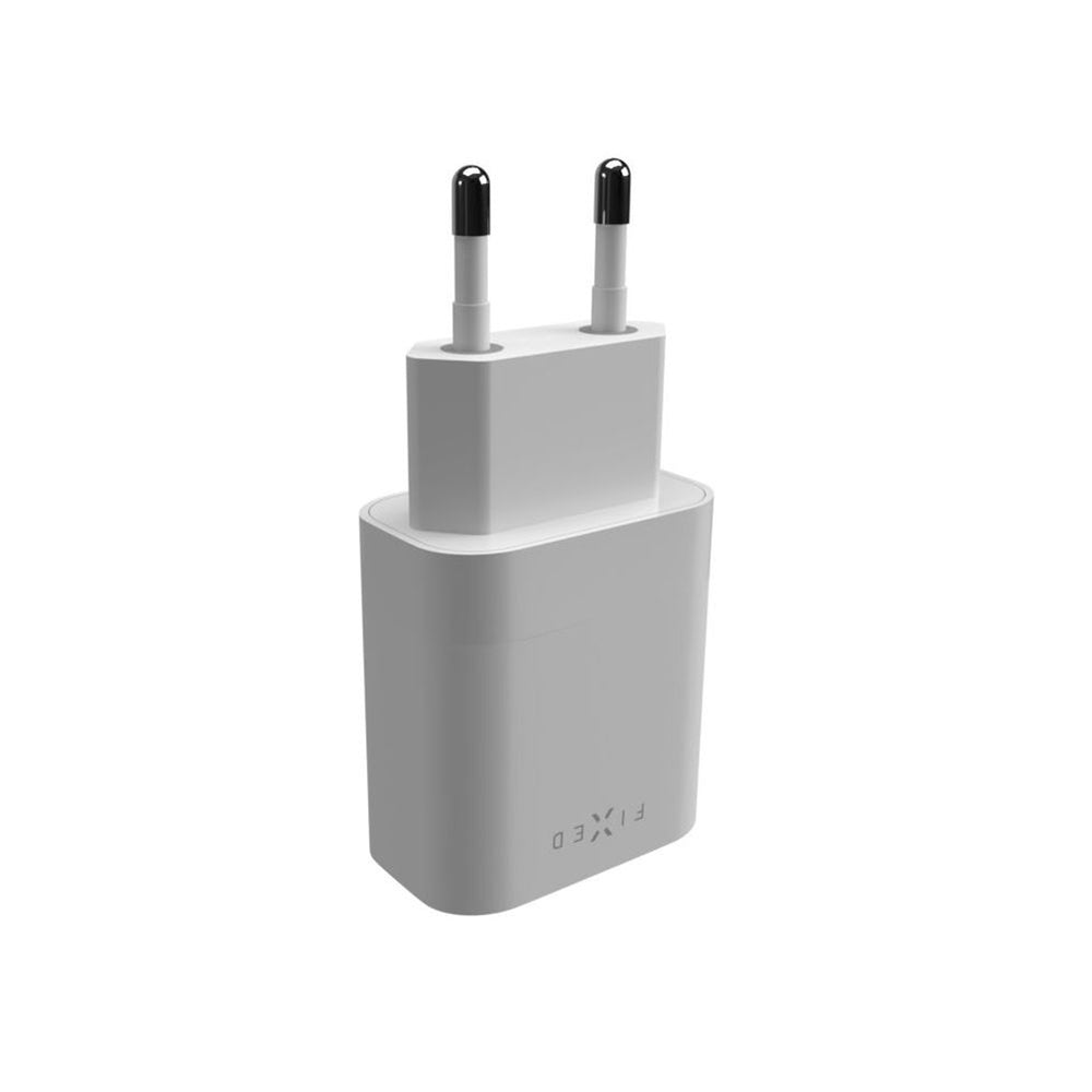 Punjač mreže Fixed, 20W, 3A, 1 x USB-C, Beli