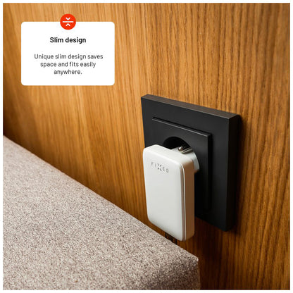 Punjač mreže Fixed, 30W, 3A, 1 x USB-C, Beli