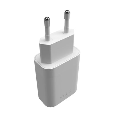 Punjač mreže Fixed, 35W, 3A, 2 x USB-C, Beli