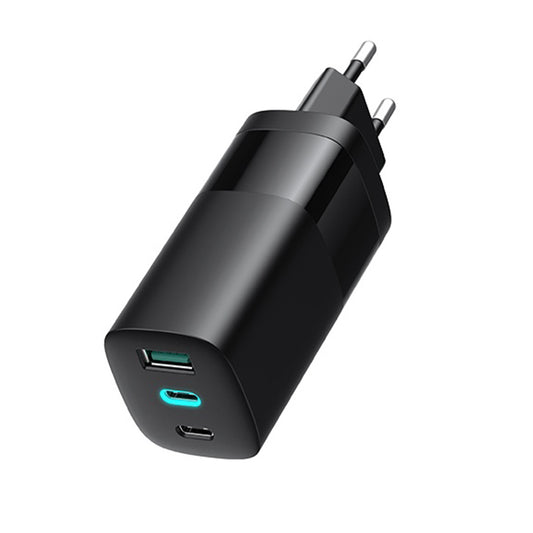 Punjač Mreža HAVIT UC10, 65W, 3A, 1 x USB-A - 2 x USB-C, Crna