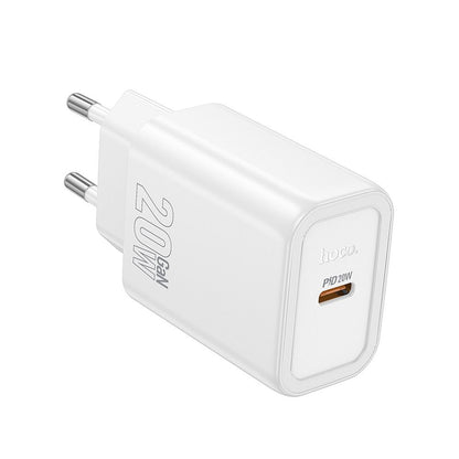 Punjač Mreže HOCO N60, 20W, 3A, 1 x USB-C, Beli
