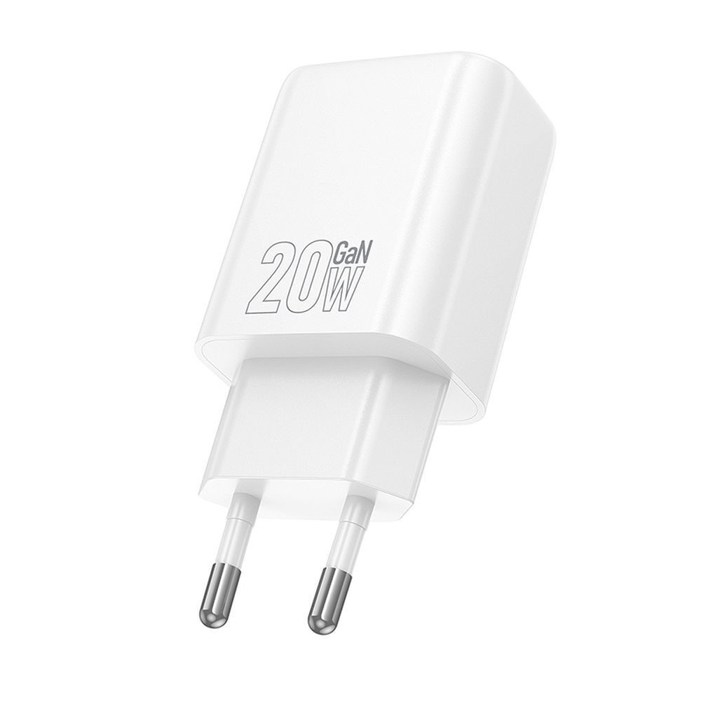 Punjač Mreže HOCO N60, 20W, 3A, 1 x USB-C, Beli