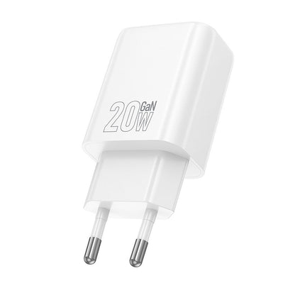Punjač Mreže HOCO N60, 20W, 3A, 1 x USB-C, Beli
