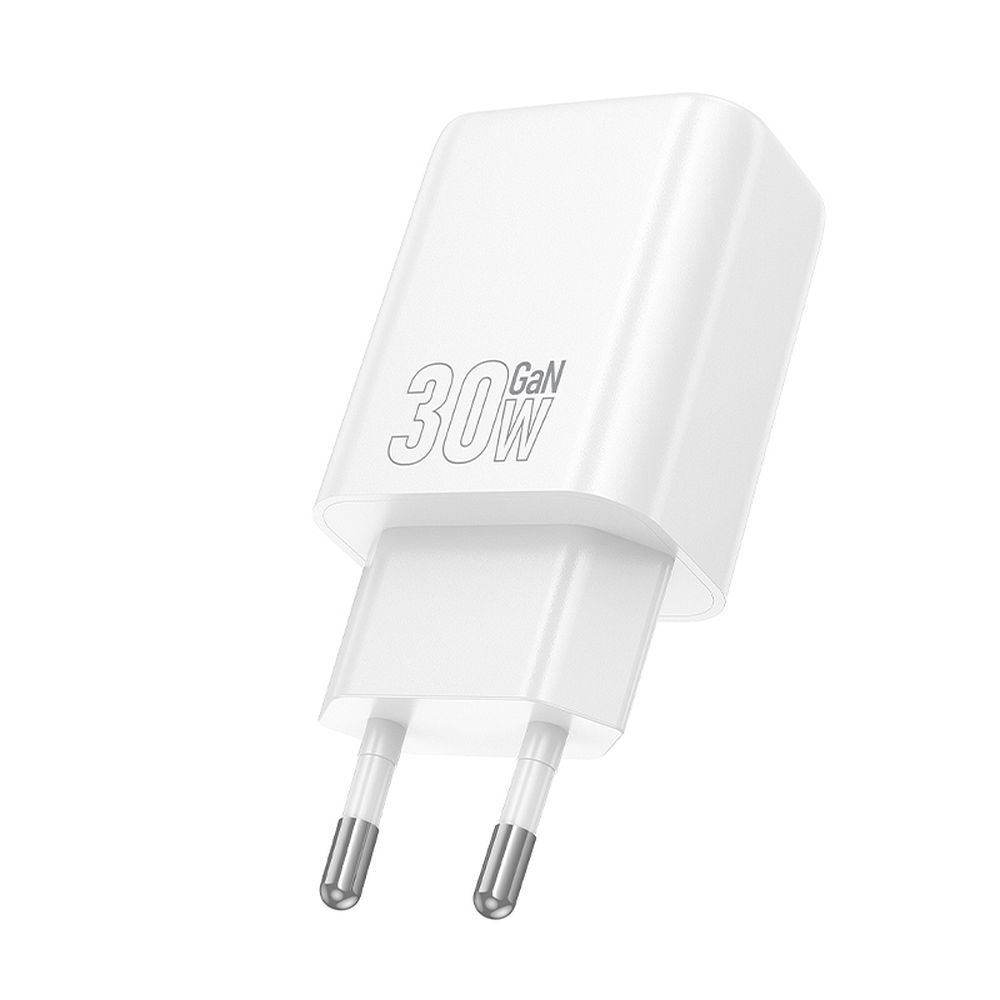 Punjač za mrežu HOCO N62, 30W, 3A, 1 x USB-C, Beli