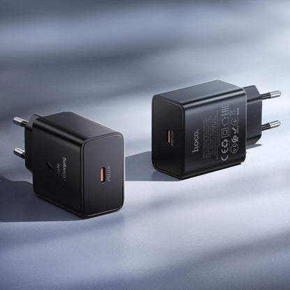 Mrežni punjač HOCO N77, 45W, 3A, 1 x USB-C, Crna