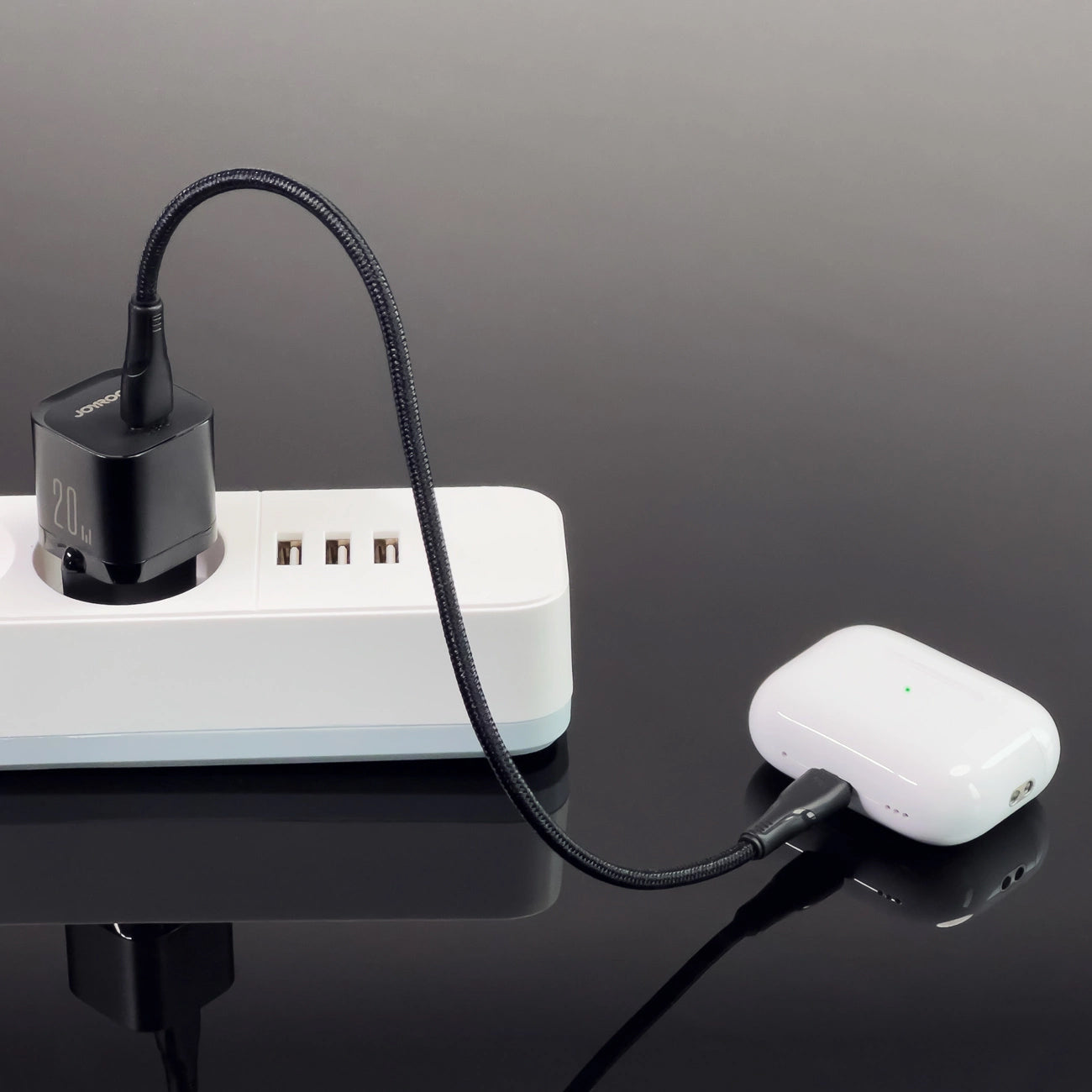 Punjač mreže Joyroom JR-TCF02, 20W, 3A, 1 x USB-C, Crni
