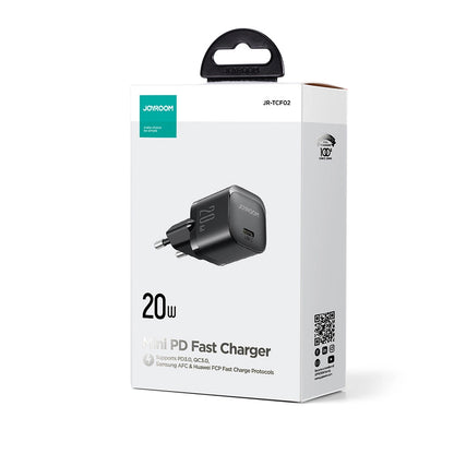 Punjač mreže Joyroom JR-TCF02, 20W, 3A, 1 x USB-C, Crni