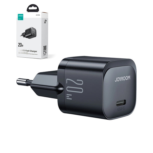 Punjač mreže Joyroom JR-TCF02, 20W, 3A, 1 x USB-C, Crni