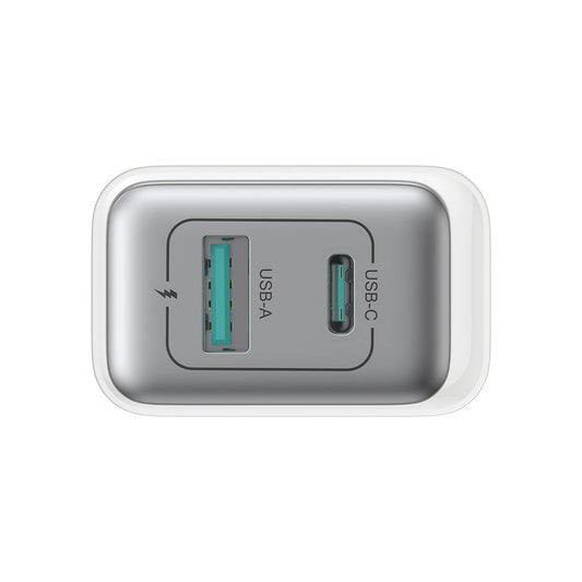 Punjač mreže Joyroom JR-TCF15, 30W, 5A, 1 x USB-A - 1 x USB-C, Beli