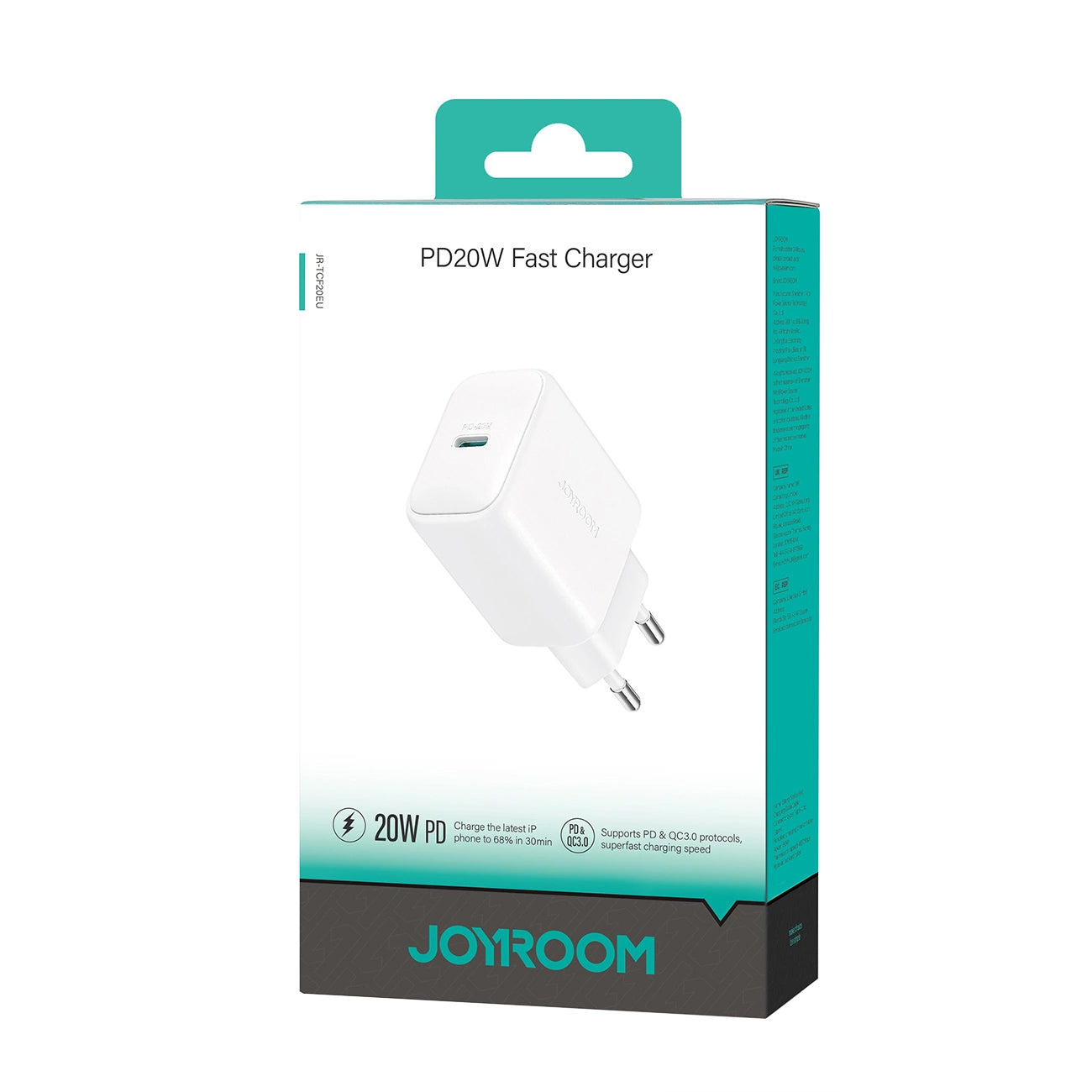 Punjač Mreže Joyroom JR-TCF20, 20W, 3A, 1 x USB-C, Beli