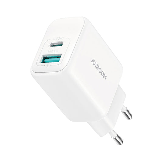 Punjač Mreže Joyroom JR-TCF21, 20W, 3A, 1 x USB-A - 1 x USB-C, Beli