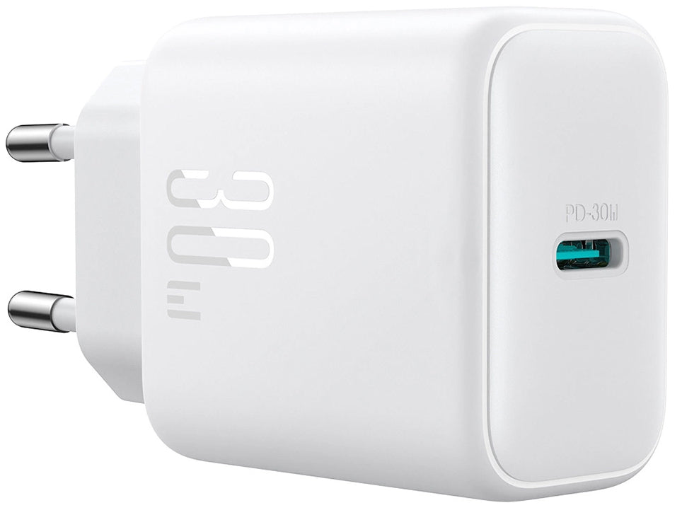 Punjač mreže Joyroom JR-TCF24, 30W, 3A, 1 x USB-C, Beli