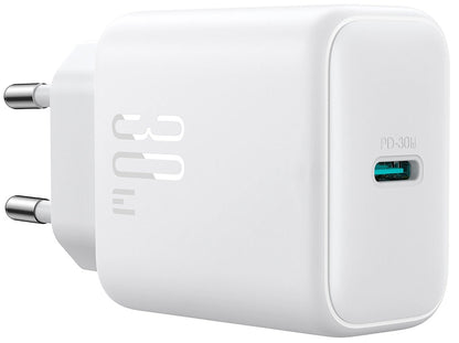 Punjač mreže Joyroom JR-TCF24, 30W, 3A, 1 x USB-C, Beli