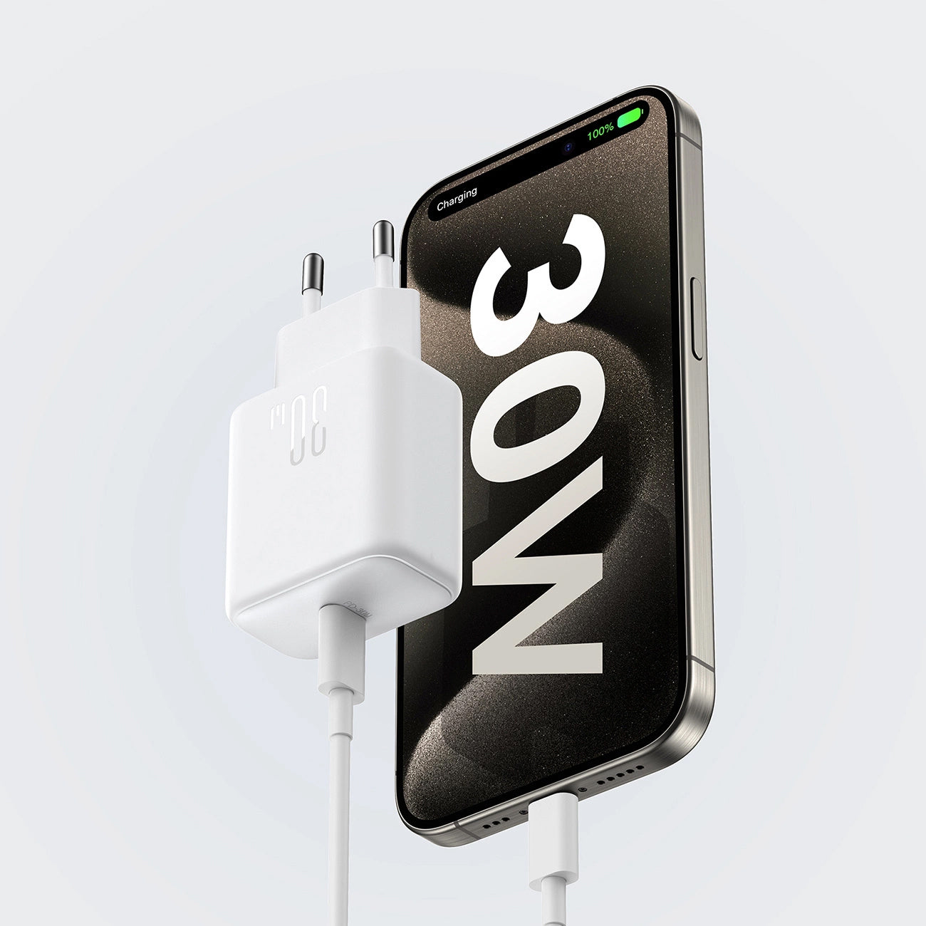 Punjač mreže Joyroom JR-TCF24, 30W, 3A, 1 x USB-C, Beli