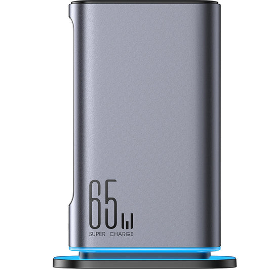 Punjač Stanica Joyroom JR-TCM02, 65W, 3.25A, 2 x USB-A - 4 x USB-C, Sivi