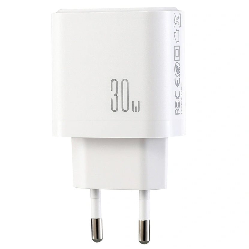 Punjač za mrežu Joyroom JR-TG6, 30W, 3A, 1 x Lightning - 1 x USB-A - 1 x USB-C, Bela