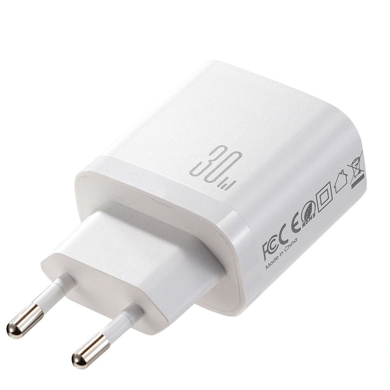 Punjač za mrežu Joyroom JR-TG6, 30W, 3A, 1 x Lightning - 1 x USB-A - 1 x USB-C, Bela