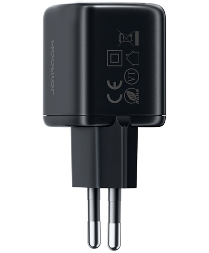 Punjač mreže Joyroom JR-TG7, 33W, 3A, 1 x USB-A - 1 x USB-C, Crni