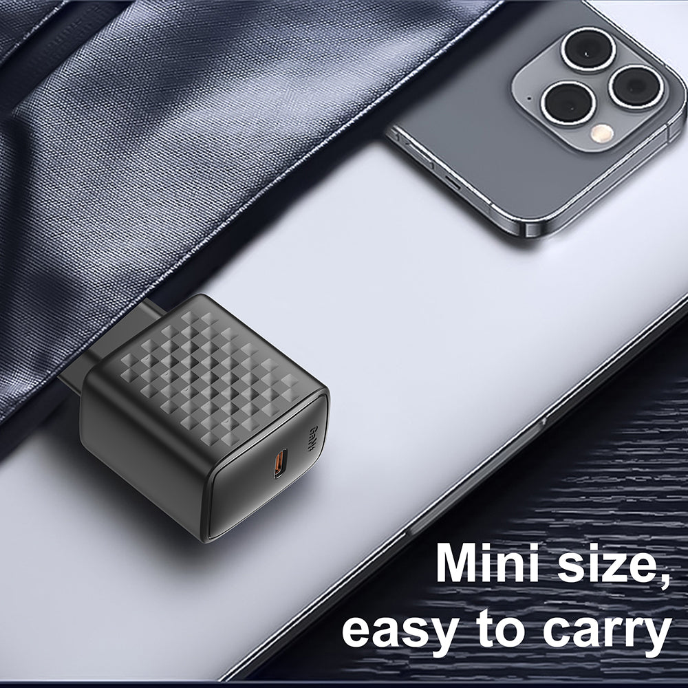 Punjač Mreža Lito LC13, 20W, 3A, 1 x USB-C, Crni