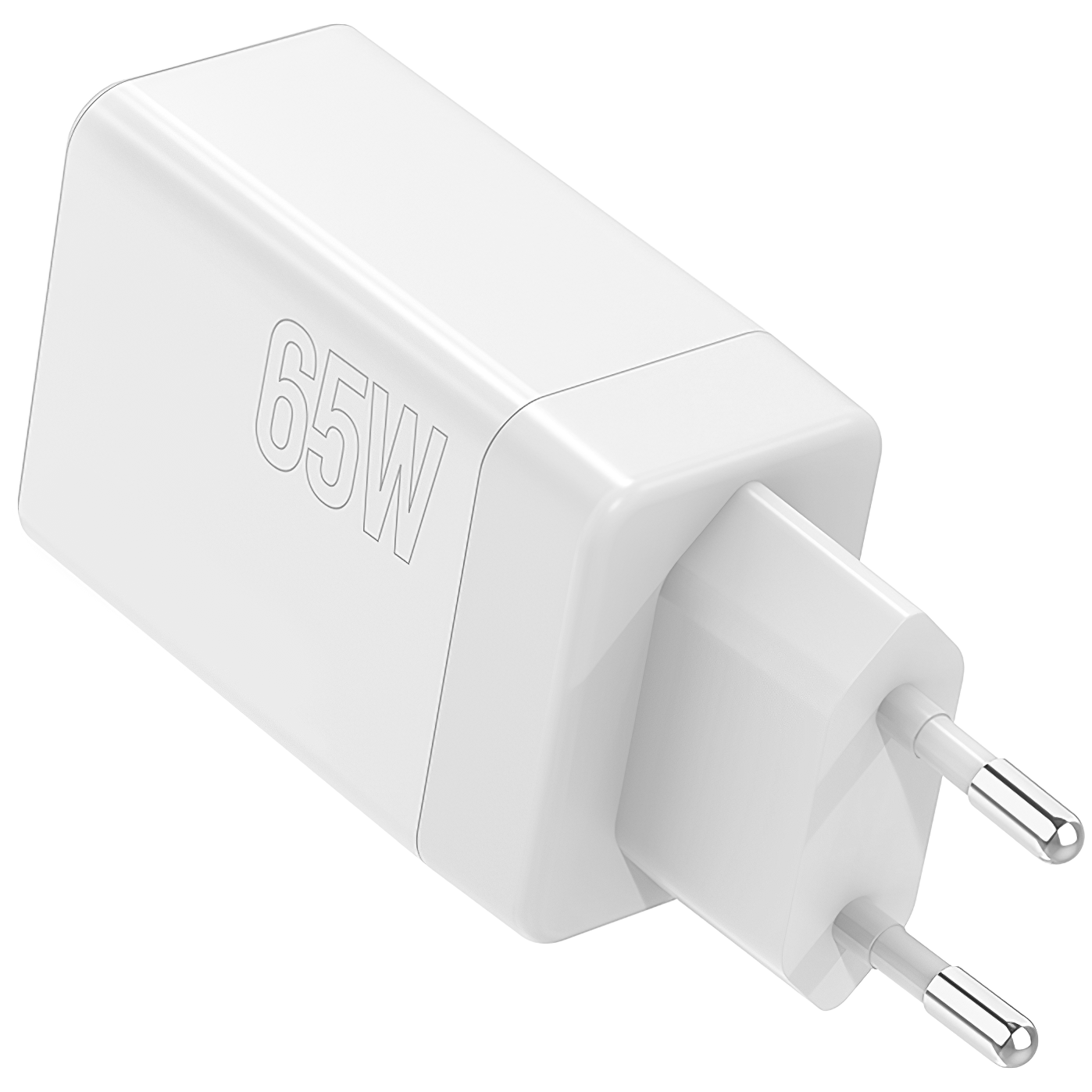 MaXlife Network Charger MXTC-08-65ACC, 65W, 3.25A, 1 x USB-A - 2 x USB-C, White 