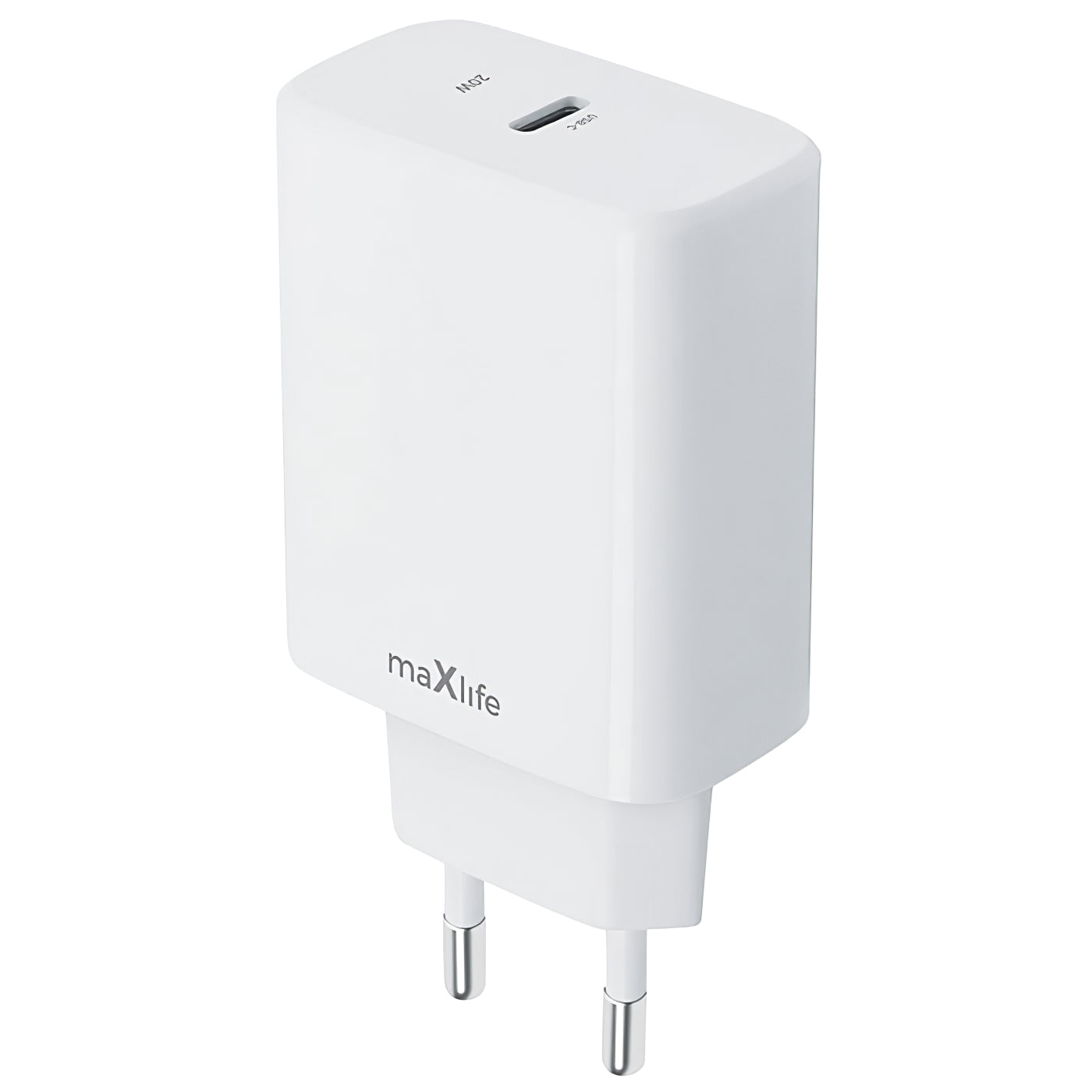 MaXlife MXTC-10-20C Network Charger, 20W, 3A, 1 x USB-C, White 