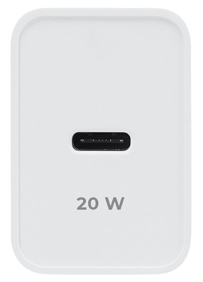 Punjač za mrežu MaXlife MXTC-13-20C, 20W, 3A, 1 x USB-C, Bela