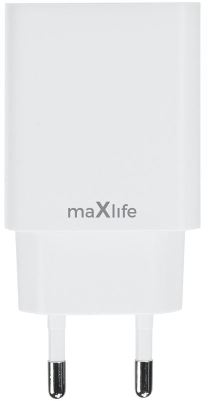 Punjač za mrežu MaXlife MXTC-13-20C, 20W, 3A, 1 x USB-C, Bela