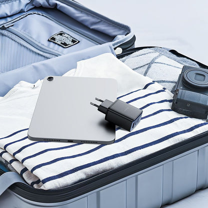 Mrežni punjač McDodo CH-2180 Display, 30W, 3A, 1 x USB-A - 2 x USB-C, Crni