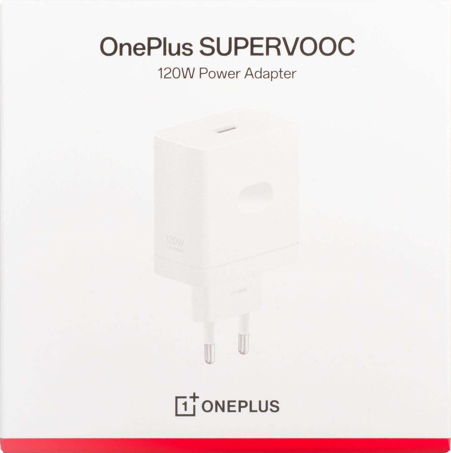Punjač za mrežu OnePlus, 120W, 1 x USB-A, Bela