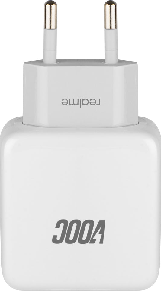 Punjač za mrežu Realme, 20W, 4A, 1 x USB-A, Beli VC54JCEH