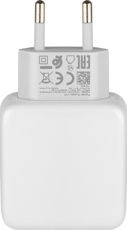 Punjač za mrežu Realme, 20W, 4A, 1 x USB-A, Beli VC54JCEH