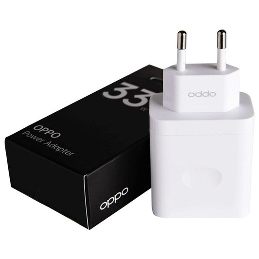 Oppo Network Charger Oppo VCB3HAEH, 33W, 3A, 1 x USB-A, White 