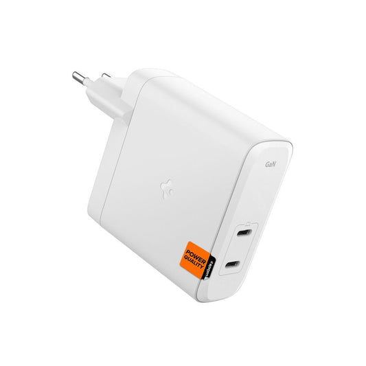 Punjač Spigen Arcstation Pro, 140W, 3.25A, 2 x USB-C, Beli