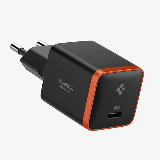 Punjač Mreže Spigen EE301EU Essential, 30W, 3A, 1 x USB-C, Crni ACH08448