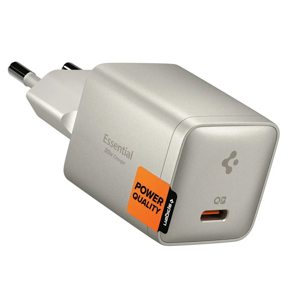Punjač za mrežu Spigen EE301EU Essential, 30W, 3A, 1 x USB-C, Titan siva ACH10448