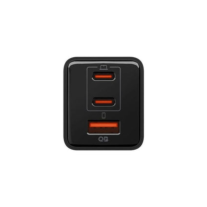 Punjač za mrežu Spigen EE473EU Essential, 47W, 3A, 1 x USB-A - 2 x USB-C, Crni ACH09465