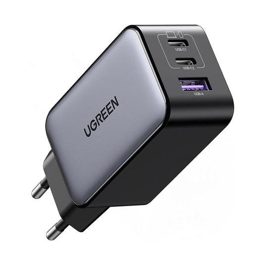 Punjač za mrežu UGREEN CD244 (10335), 65W, 3A, 1 x USB-A - 2 x USB-C, Siva