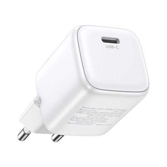 Punjač za mrežu UGREEN CD318, 20W, 3A, 1 x USB-C, Bijeli