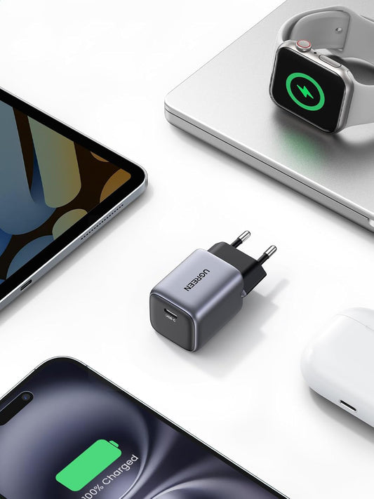 Punjač za mrežu UGREEN CD319, 30W, 3A, 1 x USB-C, Sivi