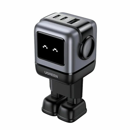 Punjač za mrežu UGREEN CD361 Uno, 65W, 3.25A, 1 x USB-A - 2 x USB-C, Crni