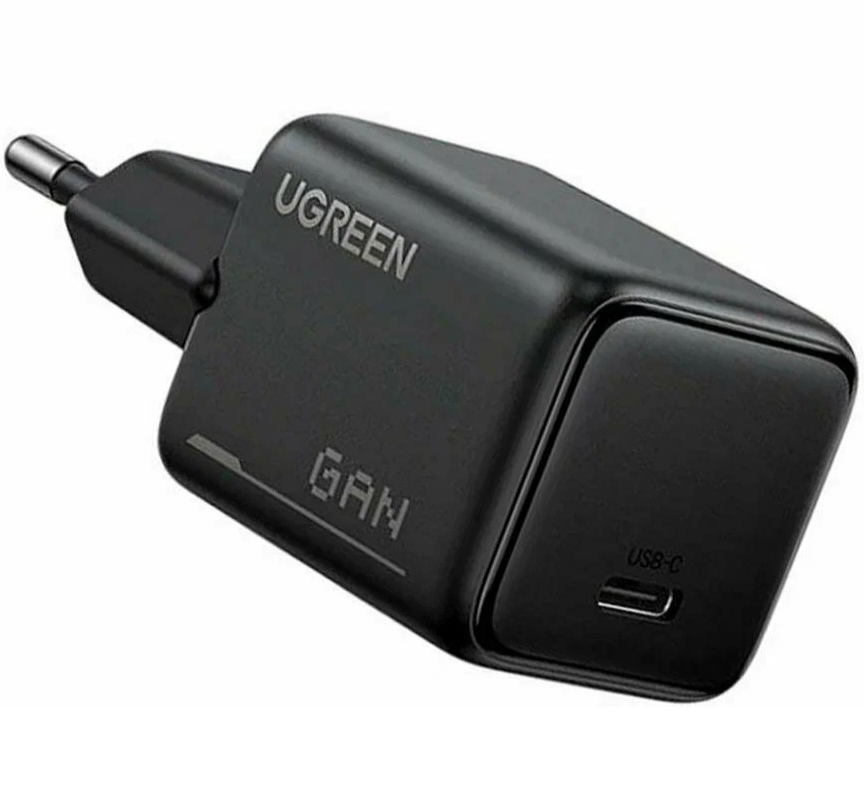 Punjač za mrežu UGREEN X517, 25W, 3A, 1 x USB-C, Crni
