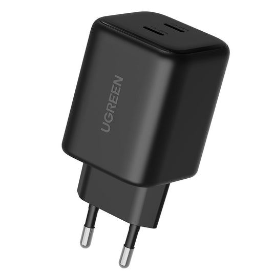 Punjač za mrežu UGREEN X526 (65058), 45W, 3A, 2 x USB-C, Crna