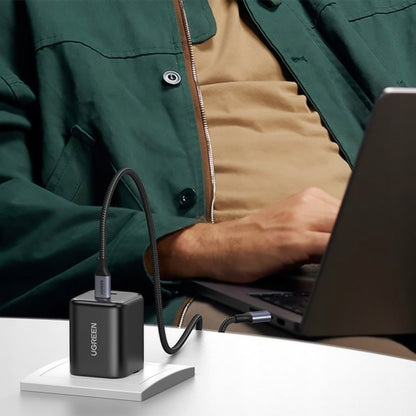 Punjač za mrežu UGREEN X526 (65058), 45W, 3A, 2 x USB-C, Crna