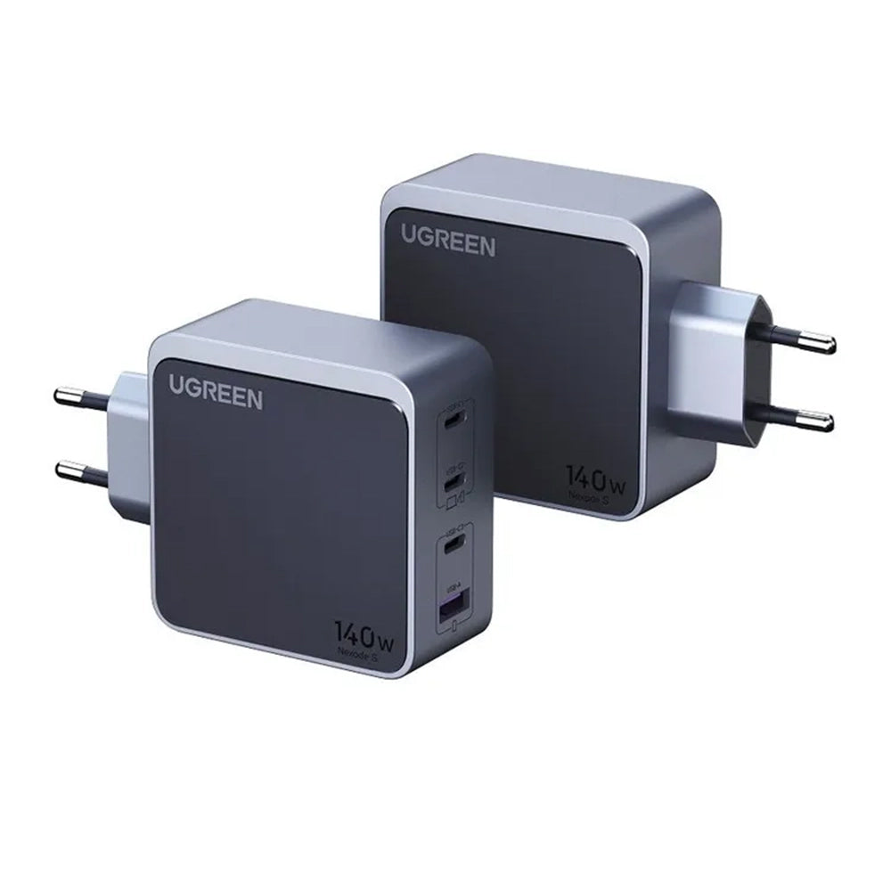 Punjač mreže UGREEN X570 Nexode S, 140W, 5A, 1 x USB-A - 3 x USB-C, Sivi