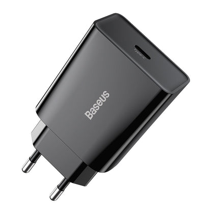 Mrežni punjač Baseus Speed, 20W, 3A, 1 x USB-C, Crni CCFS-SN01