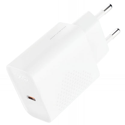 Punjač mreže USB-C XO Design L160, 20W, 3A, 1 x USB-C, Beli